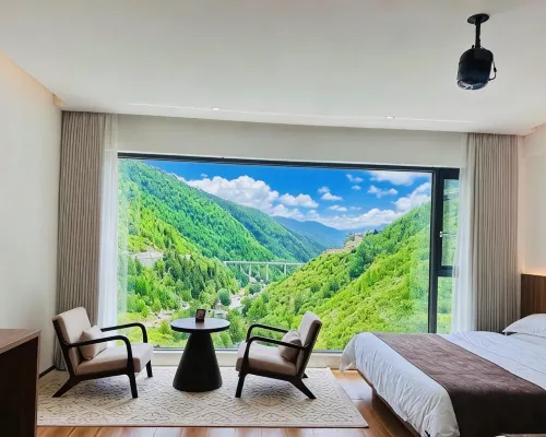 Ten miles of mountains and rivers light luxury B&B (Siguniang Mountain) Xiaojin İlçesi otelleri