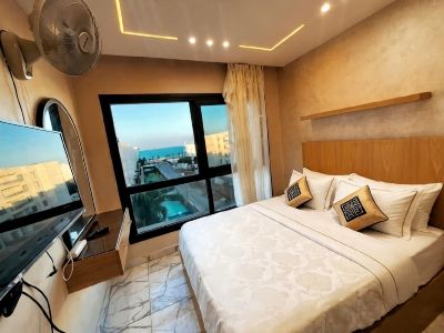 Modern Chalet with Garden Views and Shared Pool in Port Said