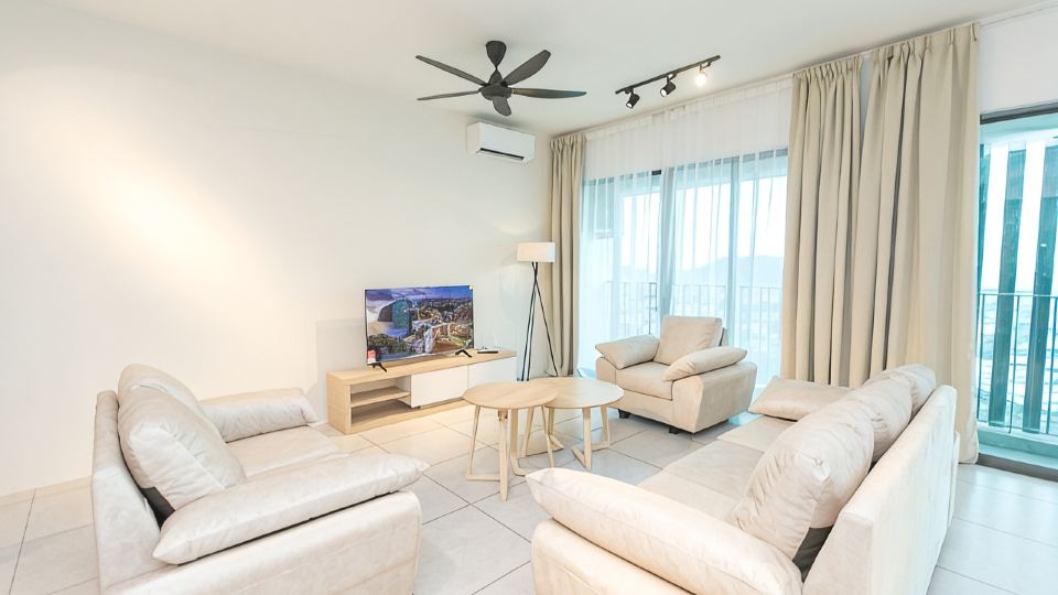 Penan9 Top Floor Seaview Swimming Pool Perai Condominium