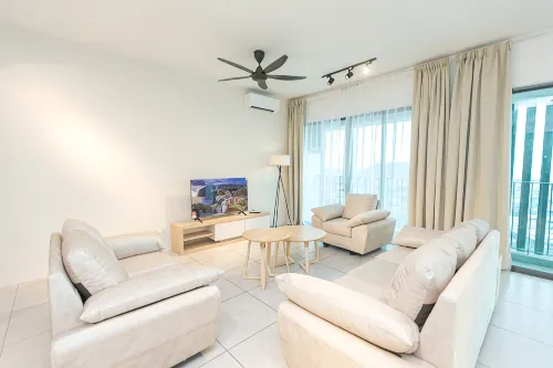 Penan9 Top Floor Seaview Swimming Pool Perai Condominium