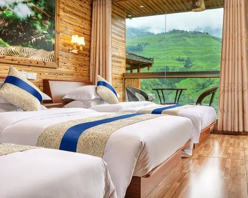 As You Are at First Sight (Dragon Ridge Terraced Fields Thousand story Heavenly Ladder Store) Отели в г. Луншэн