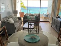 Beachfront 2-bedroom condo in St Lawrence Gap near Oistins Hotels in Dover