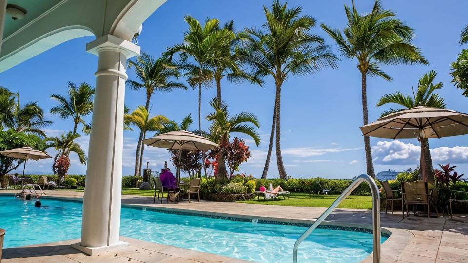 Lahaina Shores 406 Beach Front Mountain View