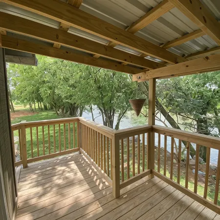 Gorgeous 2-bedroom cabin on the Watauga River!