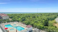 2 Minute Walk To Diamond Beach! Charming 2 BR condowith wonderful ocean views! - balcony