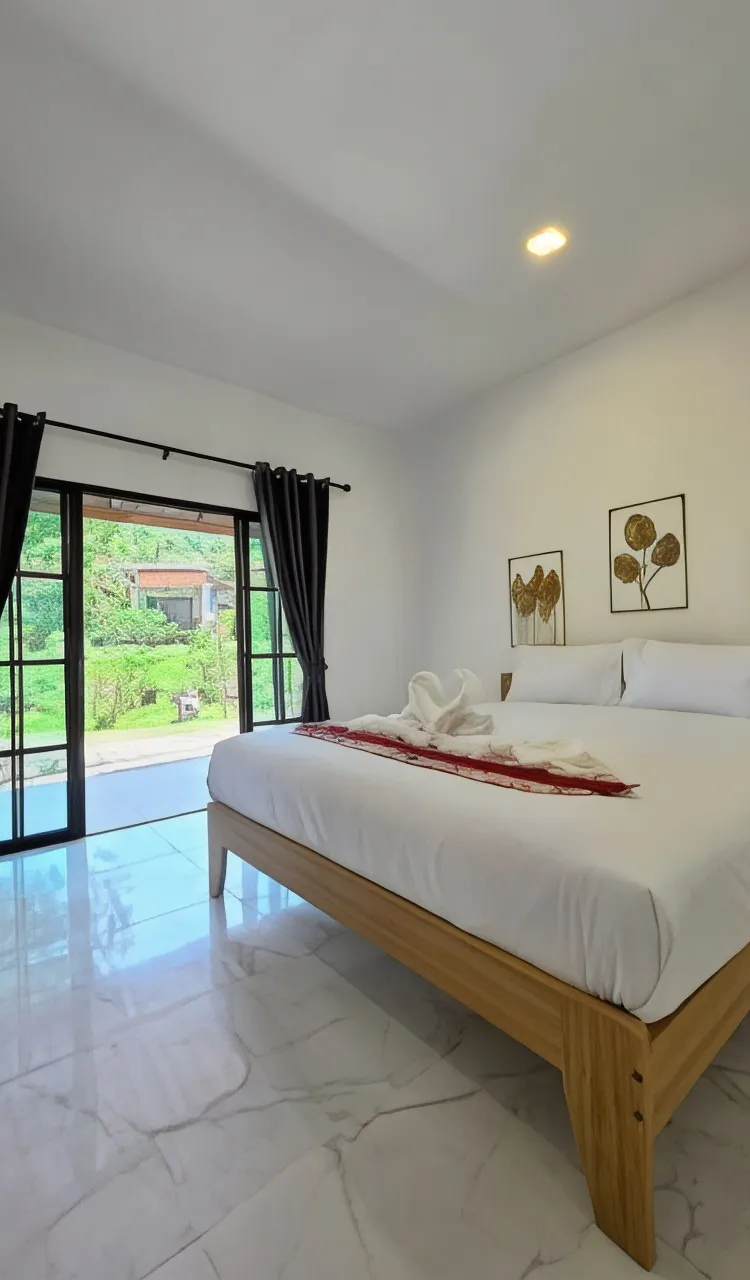 ห้องดีลักซ์ พร้อมวิวสวน