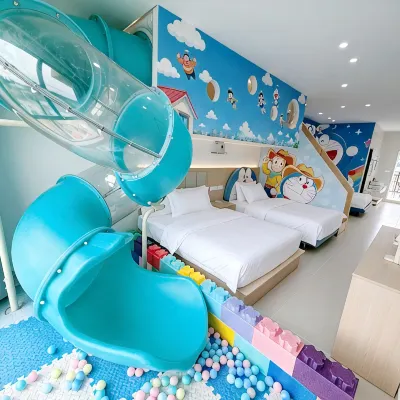 Tongle Family Vacation Boutique Stay (Jinshan North Station) Hotels near Jinshanbei Railway Station