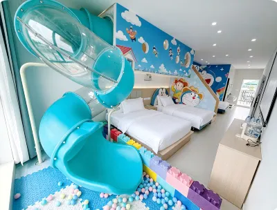 Tongle Family Vacation Boutique Stay (Jinshan North Station) โรงแรมในหอคอยเก่าแก่จิงชาง เฟ่งจิง
