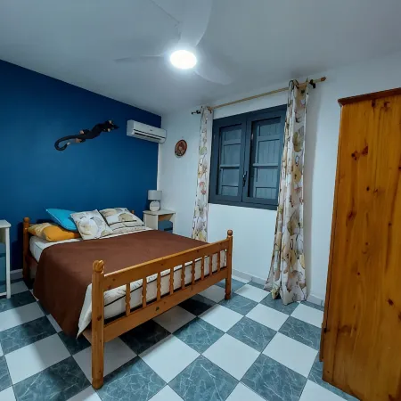 Villa Creole 5 F for 6/8 people with swimming pool and pool house