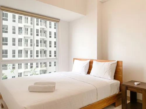 Classic 2BR at 7th Floor Tokyo Riverside PIK 2 Apartment By Travelio