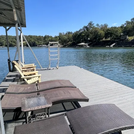 A-Deck With a View. A unique lakeside home on Smith Lake