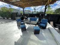 Modern lakeside pool home near hardrock and fll airport
