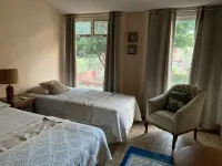 Mexican/mediterranean Villa At 10 Minutes Walk to Beach with private pool