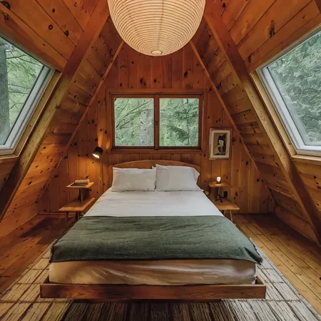 A-frame w/ sauna near Whiteface & Lake Placid, NY