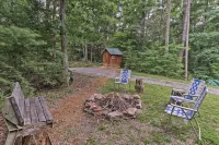 Cabins at Brush Creek Mtn-Beavers Lodge - Balkon