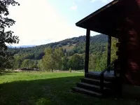 Log Cabin Overlooking Black Mtn and Near Story Land - Homestays