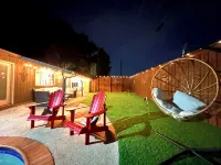 Family & Large Group - Backyard Heaven, Game room, Mini Golf, Private Pool - 무료 와이파이