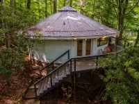 Whimsical Mountain Roundhouse Among the Trees - Chalets