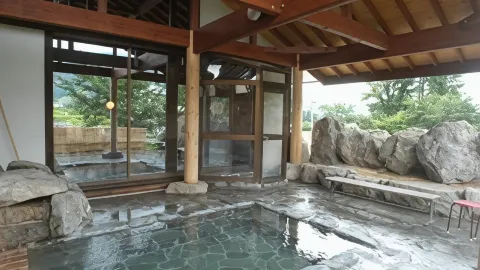 源泉之宿丸石日式旅館 in 白馬村