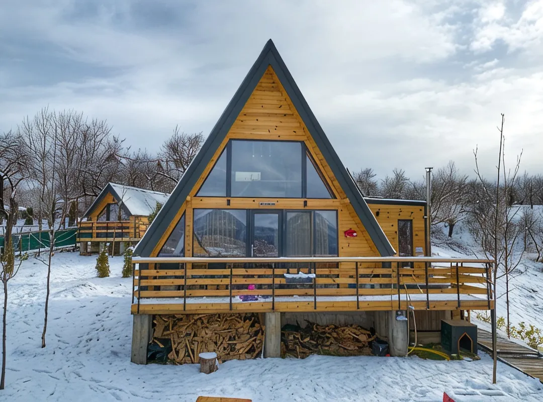 Bangkok A-frame Cabin | Hot Tub & Mountain Views Share Save - Transylvania