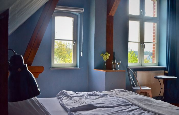 Complete guesthouse on the Finow Canal (former school from 1875) for 12 people