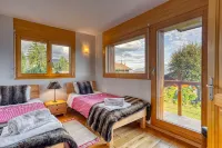 Stunning contemporary chalet in Anzère with unbelievable views of the mountains.