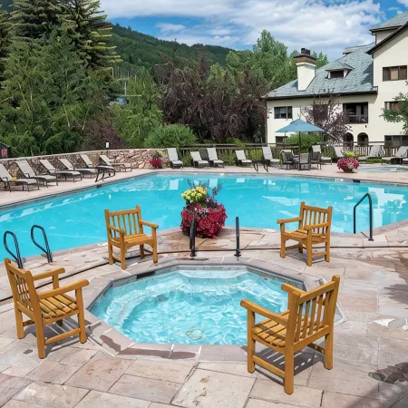 The Charter @ Beaver Creek Luxury Retreat 2B/2bath - Pool, hot tub & Ski Access