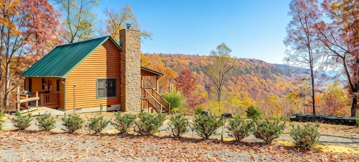 Cast Iron Cabin - Hot Tub & Mountain View - Near Chattanooga Hotels in Marion County