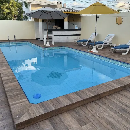 5-bedroom house in condominium, comfort, air conditioning, 55" SmartTV, Wi-Fi, pool, lagoon, beach.