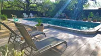 Casita on 10.5 Acre Guest Ranch! Sleeps 4! Pool! Full Kitchen Private Yard, BBQ!