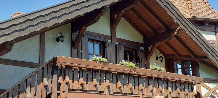 Vacation apartment on the farm with far-reaching views Hotels in BergstraBe