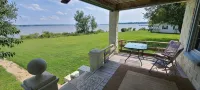 Peaceful Suite on the Water "Osprey Sunrise over the river from your porch.