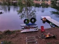 Classic Maine Cabin, Private Waterfront Easy Access to Nearby Amenities Hotels in Windham