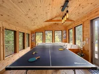 Peaceful Riverfront Cabin on 43 Private Acres Hotels in Bancroft
