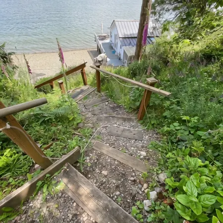 Overwater Eco Cottage on Vashon Island