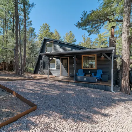 "LUX MOD CABIN" In the Pines.  Pine, AZ Отели в г. Пайн