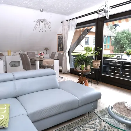Apartment with balcony in a quiet, sunny location on the outskirts of Saxon Switzerland