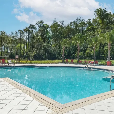 private pool/communal pool/games room/themed bedrooms