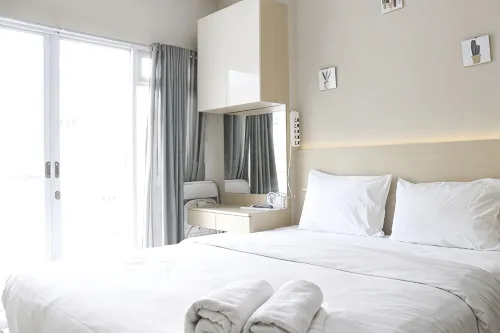 Homey Studio Gateway Pasteur Apartment Near Exit Toll by Travelio - Gym