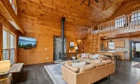 Sunset Ridge in the Clouds at Lake Toxaway Sleeps 16 Cozy Spectacular View - シャレー