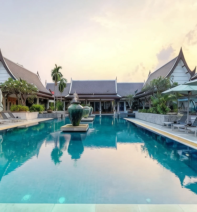 รูปภาพของวิลลา 6 ห้องนอน 6 ห้องน้ำส่วนตัว ขนาด 1760 ตร.ม. – ห้วยใหญ่