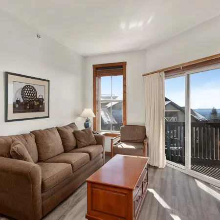 Cozy Condo located in the heart of Snowshoe and directly off the main ski area!