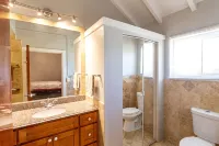 Walk to Cane Bay Beach Cottage - End Unit with Mountain Views - balcony