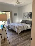 Awesome lake, golf course, mountain view Desert Princess Country Club condo! - Mountain view