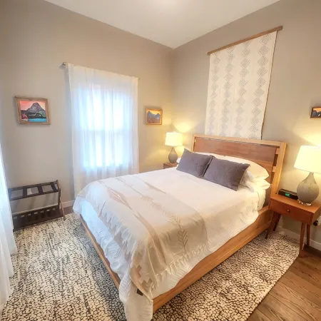Downtown Whitefish awaits you at Central Ave Suite, Modern luxury.