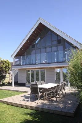Beach Front Holiday Home on Private Estate with Sea Views.   100+  Reviews! - 4-Star