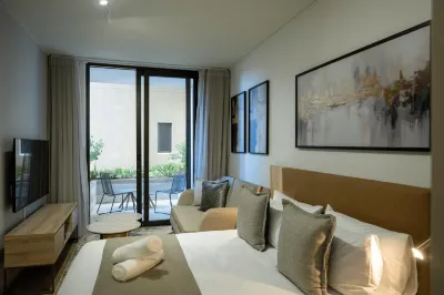 One Rosebank Executive Apartment Hotel Отели рядом с достопримечательностью «Розбанк»