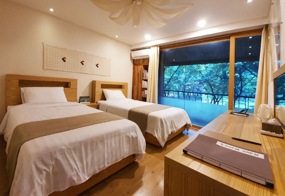 남이섬 호텔 정관루 객실