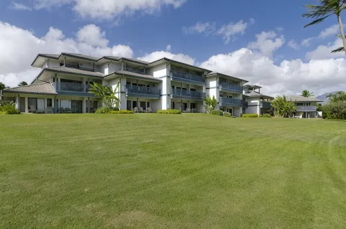 What a SPECTACULAR view!  2 bdrm Poipu Sands Condo -Short walk to Poipu Beaches. - balcony