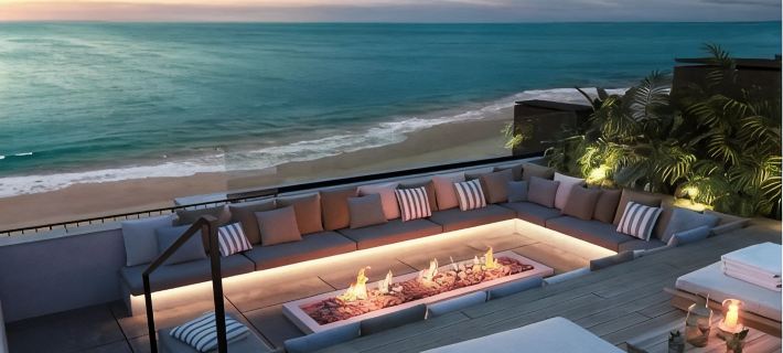 Luxurious Oceanfront Condo with Rooftop Pool on Brighton Beach– Sleeps 4 Hotéis em Bridgetown